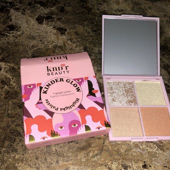 🔥 2/$30 BNIB KNDR BEAUTY Kinder Glow Highlight Palette - Vegan Cruelty-Free - Picture 12 of 13